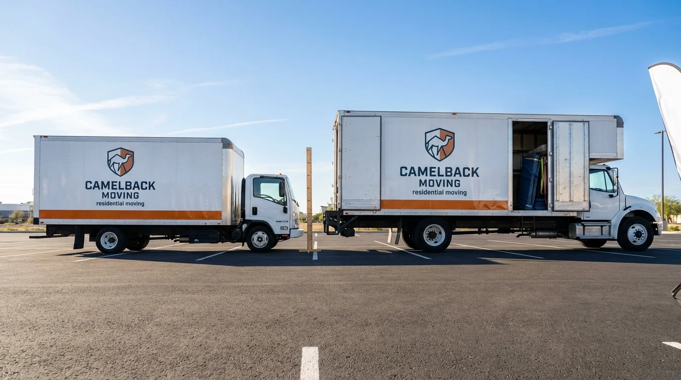 Moving truck size capacity guide in Wheelersburg